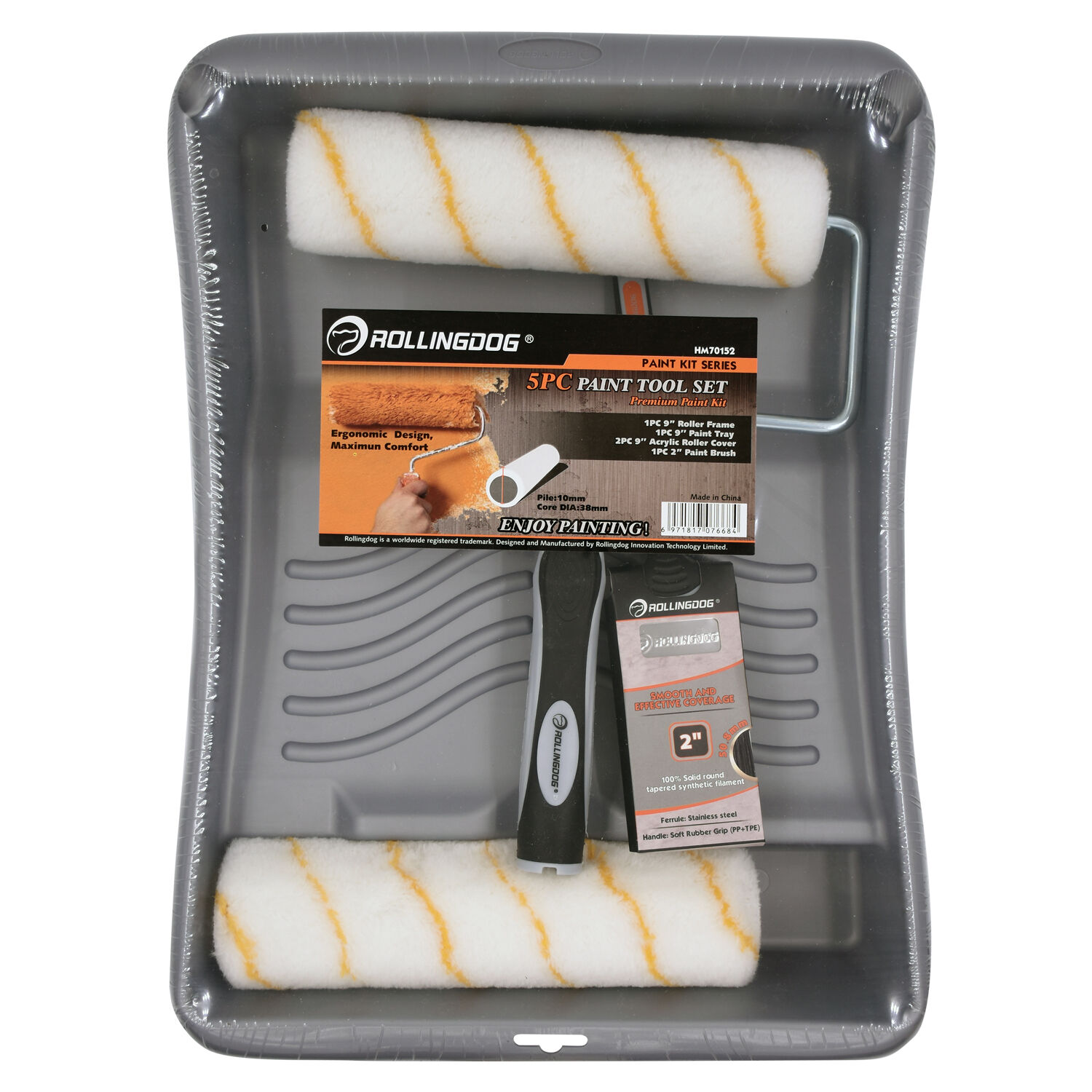 Rolling Dog 9" Roller Kit 4 Piece - Home Store + More